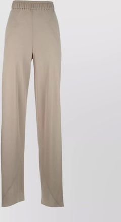 Giorgio Armani trousers wide leg elastic waistband