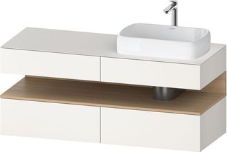 Duravit Qatego Consola Mueble Bajo Lavabo, 2 Extensiones, 2 - Duravit