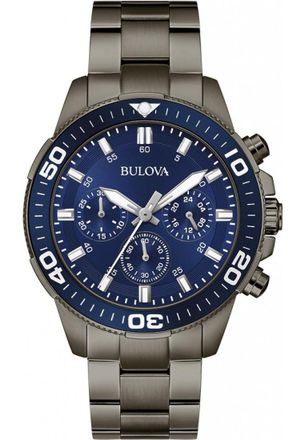 Bulova 98A314 Mens Classic Watch - Dark Grey - One Size