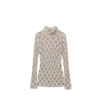 Twinset Dames, Truien, Beige, Maat: M Mohair