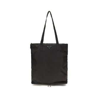 Prada Re-Nylon Tote Bag Black