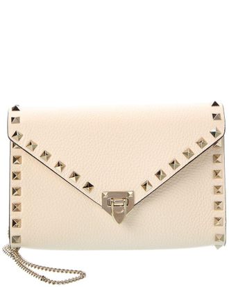 Valentino Rockstud Mini Grainy Leather Shoulder Bag