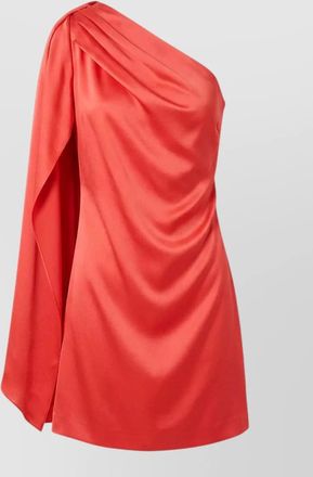 Stella McCartney satin one-shoulder mini dress