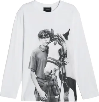 Simone Rocha Mujer, Camisetas, Blanco, Talla: S