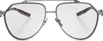 Dolce & Gabbana Zonnebril - Heren - Zonnebrillen - Grijs - 62 MM - Accessoires