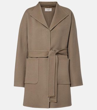 Agnona Cashmere wrap coat