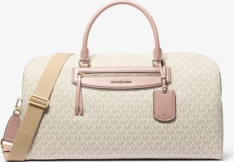 Michael Kors Jet Set Travel Extra-Large Signature Logo Weekender Bag
