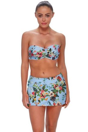 Sunsets Loretta Bandeau Bikini Swimsuit Top - DD Cup in Budding Romance at Nordstrom, Size 40