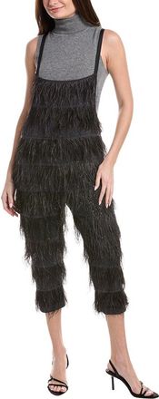 Brunello Cucinelli Feather Silk-Blend Jumpsuit