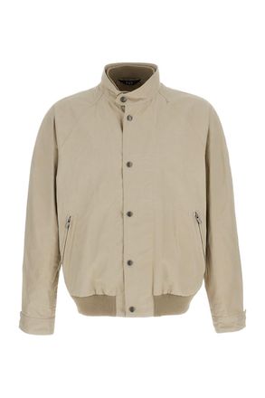 Fay Structured Beige Jacket with Clean Minimalist Design