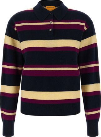 Guest In Residence Polo a righe - Nero