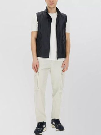 Aspesi vernes high collar sleeveless vest