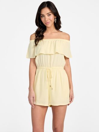 Guess Carmella Off-the-Shoulder Romper