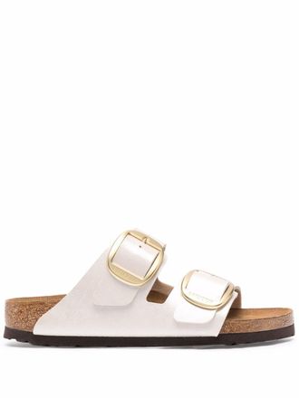 Birkenstock Sandali Arizona Big Buckle - Bianco