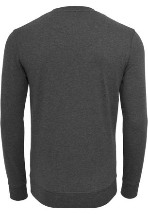 Mister Tee Mens Pray 2.0 Crewneck Sweatshirt, Charcoal