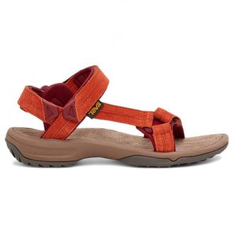 Teva Terra Fi Lite Suede Sandalen f&uuml;r Damen | rot/braun