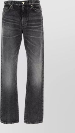 Versace denim straight-leg jeans