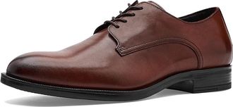 Johnston & Murphy Conlin Plain Toe Mens Shoes Tan Full Grain : 11.5 M (D), Full Grain leather