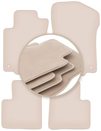 OEM Alfombrillas Beige Premium Para: Mercedes Gl I X164 Suv 2006-2012