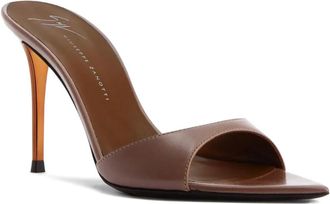 Giuseppe Zanotti 90 mm Intriigo sandalen met hak - Bruin