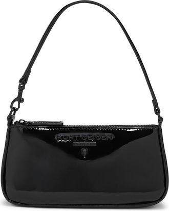 Kurt Geiger Womens Highgate Sm Wristlet Bag - Black - One Size