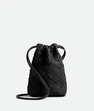 ショルダーバッグ・ポシェット Bottega Veneta Cressbody Bag Bottega Veneta - Firework Woven Leather Mini Crossbody Pouch