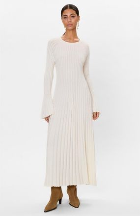 Rebecca Taylor Ella Sweater Dress in Ivory at Nordstrom, Size X-Small