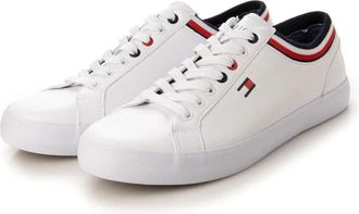 Tommy Hilfiger Rawler Sneakers Mens White Low Top Lifestyle Shoes GAL49