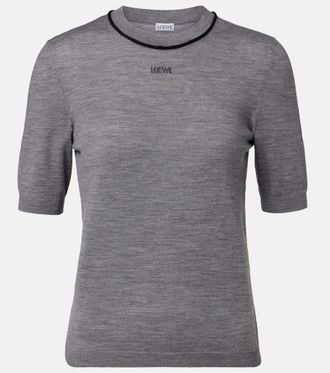 Loewe Pullover in lana con logo