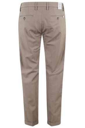 Re-hash Tailored Fit Trousers With Front Pleats