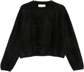 Soft Goat Jersey de cuello redondo de lana de cabra suave