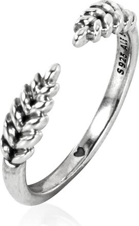 Pandora Ladies Sterling Silver Open Grains Ring, Size 52