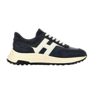 Hogan Hyperlight Sneakers - Heren - Sneakers - Blauw - 41 1/2 EU - Leer - Schoenen