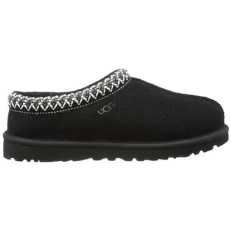 UGG Tasman Suede Womens Slippers Sandals - Black - Size:UK 6