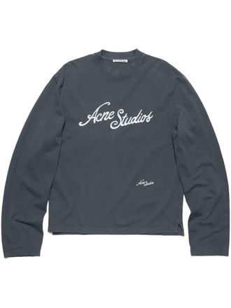 Acne Studios logo sweatshirt - Grey