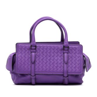 Bottega Veneta Geweven Leren Handtas