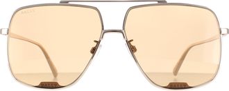 Bally zonnebril by0017-d 28e ros&eacute;gouden roze