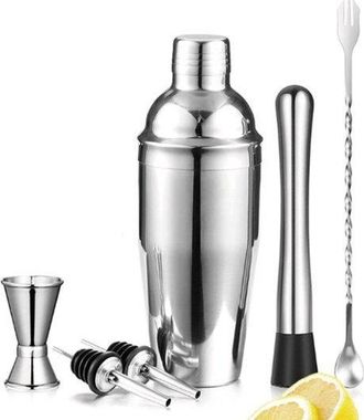 OEM Juego De Coctelera De Acero Inoxidable, Coctelera De 750 Ml, Juego De 7 Piezas Para Mezclar C&oacute;cteles
