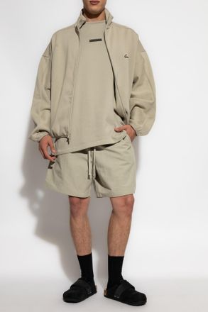 Fear of God T-shirt With Logo Patch, Mens, Grey