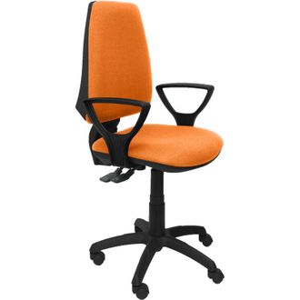 Piqueras y Crespo Silla Elche S Bali Naranja Brazos Fijos