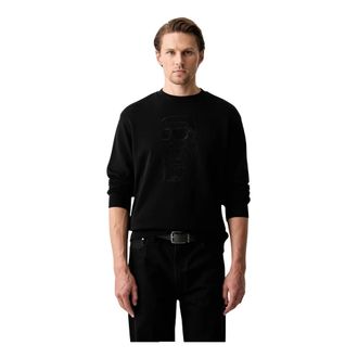 Karl Lagerfeld Hombre, Sudaderas, Negro, Talla: XL