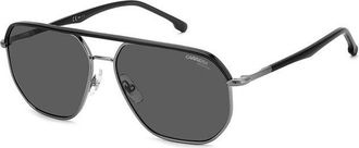 Carrera 304/S KJ1/M9 Mens Sunglasses Black Size 59