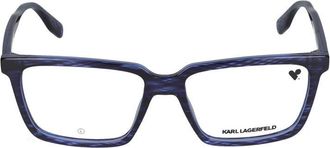 Karl Lagerfeld Sunglasses Karl Lagerfeld Kl6113 422 Striped Blue /16/145