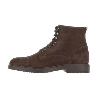 Doucal's Stivaletto Stringato - - Shoes - Uomo - Marrone - 41 1/2 EU