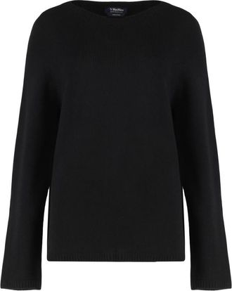 Max Mara Black Crew Neck Sweater
