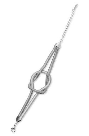 Glaze Jewelry Love Knot Bracelet in Silver at Nordstrom Rack