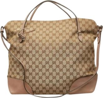Gucci Bolso Tote Pre-owned - Pre-owned - Mujer - Beige - ONE SIZE