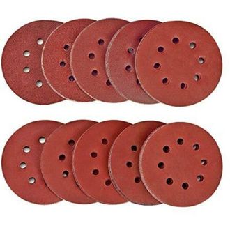 OEM Juego De 100 Discos De Lijado, Discos Abrasivos De Grano 40/80/120/180/320/600/800/1000/1500/2000, Tama&ntilde;o 125 Mm, Ideal Para Lijar/pulir/eliminar &Oacute;xid
