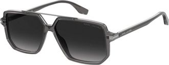 Marc Jacobs Dark Grey Shaded Navigator Mens Sunglasses MARC 417/S 0KB7/9O 58