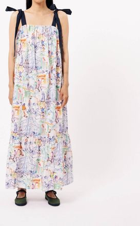 FRNCH Cylia Picnic Dress In French Area